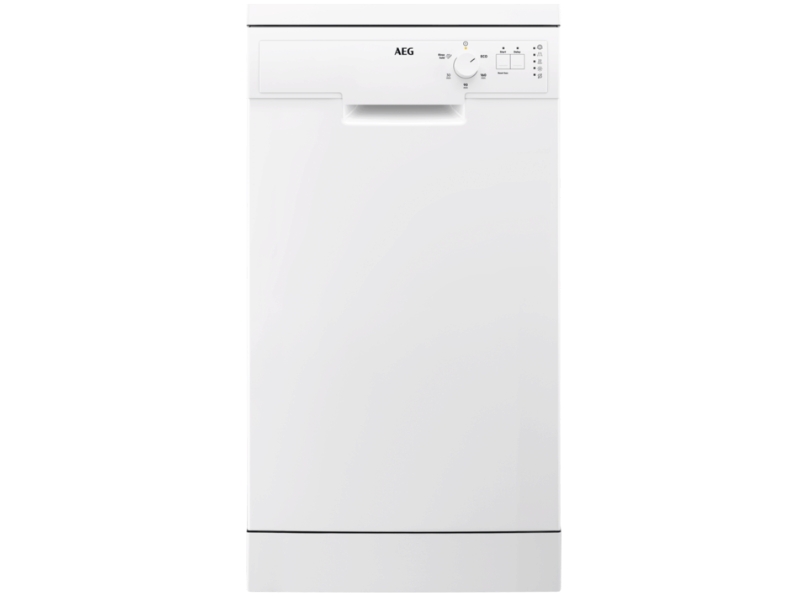 AEG FFX52507ZW Slimline Dishwasher main product photo