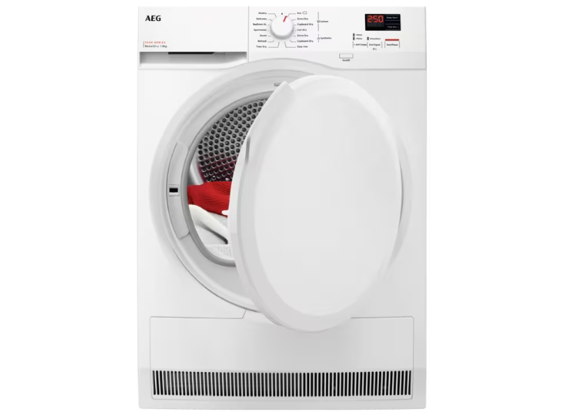 AEG TR708L0B 8kg Heat Pump Tumble Dryer main product photo
