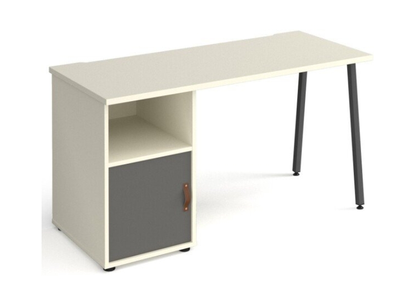 Ashvale Oldford Rectangular Office Desk with Pedestal Cupboard main product photo