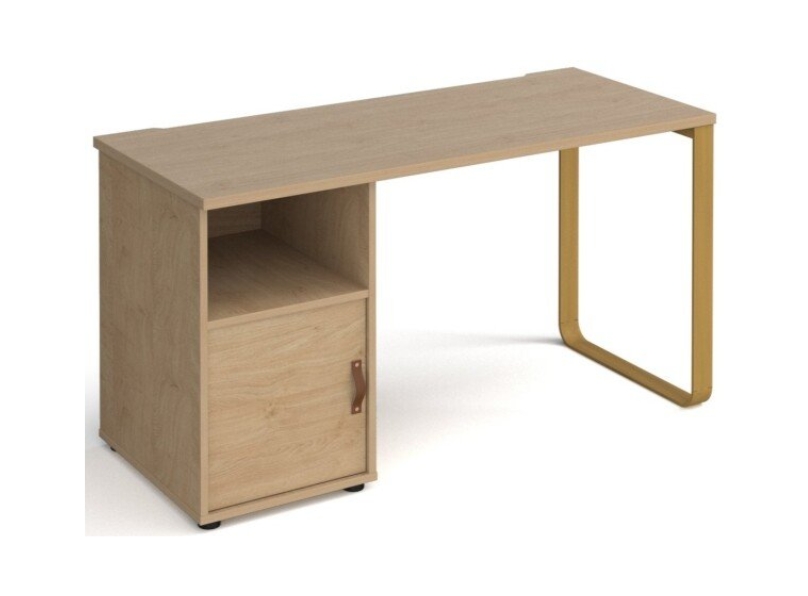 Ashvale Orford Rectangular Office Desk with Pedestal Cupboard main product photo