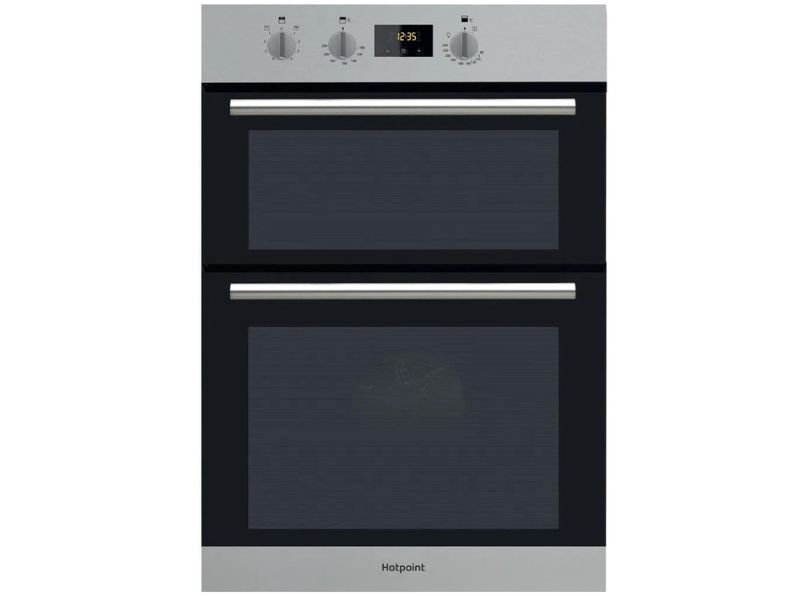Hotpoint DD2540IX Built In Electric Double Oven In Stainless Steel main product photo