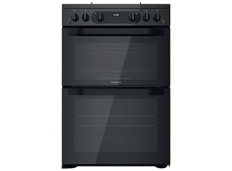 Hotpoint HDM67G0CMB 60cm Gas Double Cooker main product photo