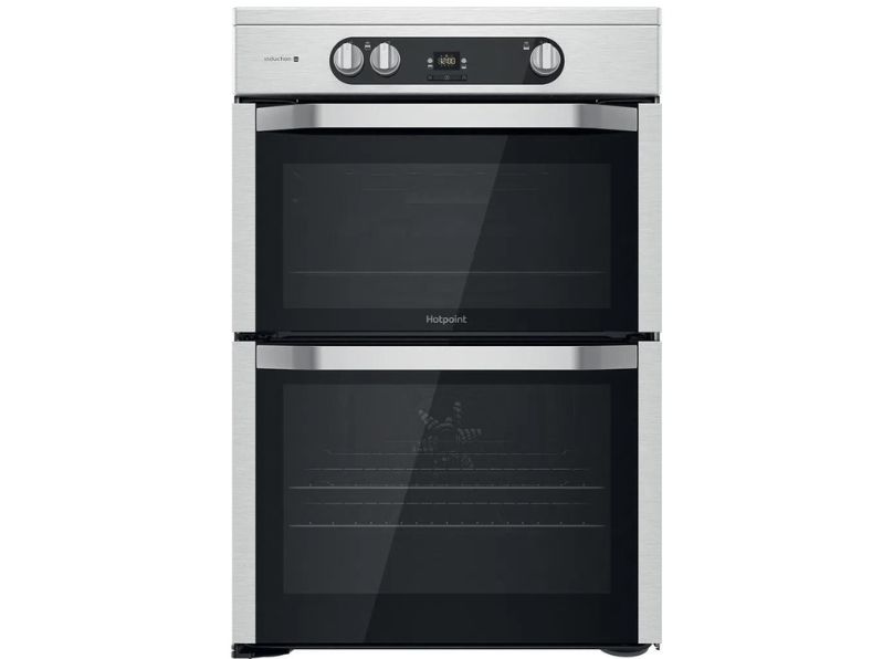 Hotpoint HDM67I9H2CX Induction Double Oven Cooker main product photo
