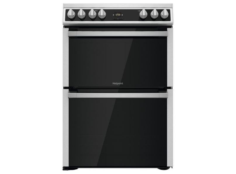 Hotpoint HDT67V9H2CX/UK 60cm Double Electric Cooker main product photo