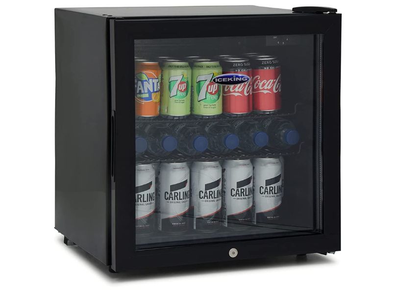 IceKing DF49K Tabletop Mini Drinks Fridge main product photo