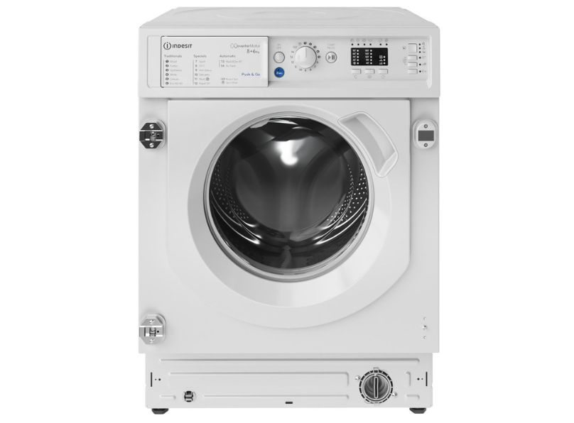 Indesit BIWDIL861485UK Integrated 8kg/6kg Washer Dryer main product photo