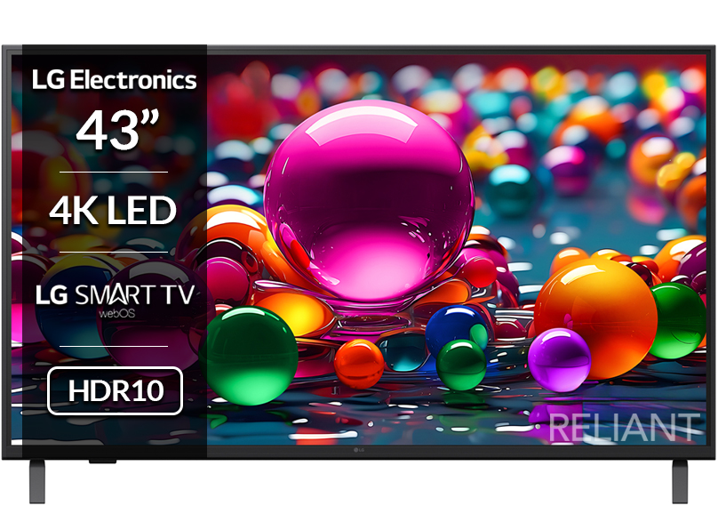 LG 43UA75006LA 43" UA75 4K UHD Smart TV main product photo