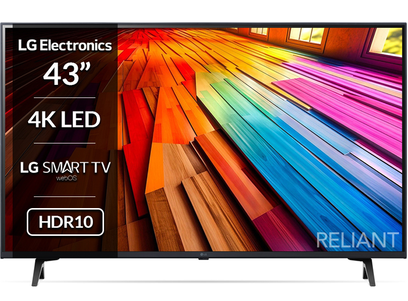 LG 43UT80006LA 43" UT80 4K LED Smart TV main product photo