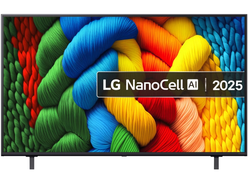 LG 50NANO80A6B 50" NANO80A 4K NANO Smart TV main product photo