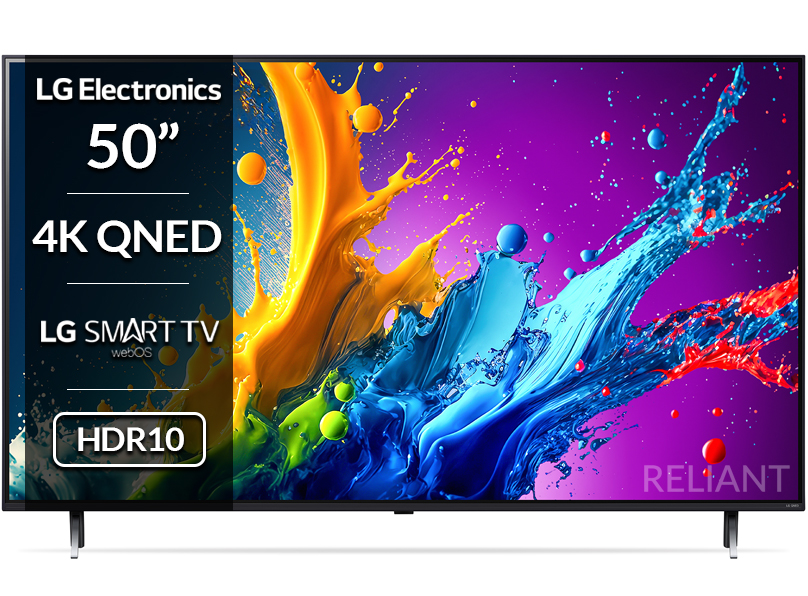 LG 50QNED80T6A 50" QNED80 4K QNED Smart TV main product photo