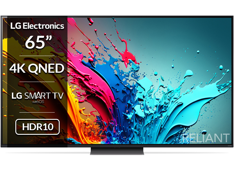 LG 65QNED87T6B 65" QNED87 4K QNED Smart TV main product photo