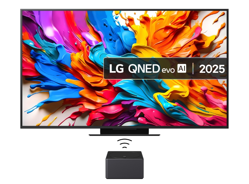 LG 65QNED9MA6B 65" QNED9MA 4K QNED Smart TV main product photo