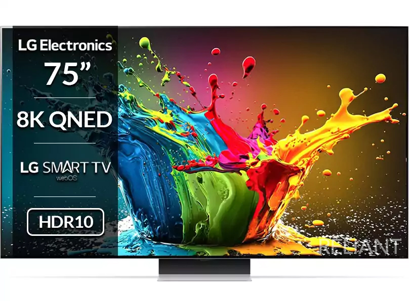 LG 75QNED99T9B 75" QNED99 8K QNED Smart TV main product photo