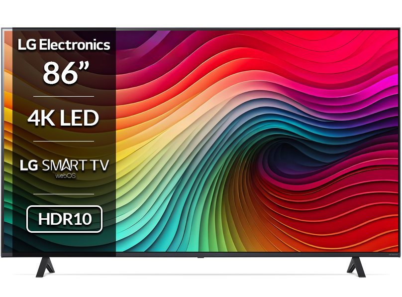 LG 86NANO81T6A 86" NANO81 4K LED Smart TV main product photo