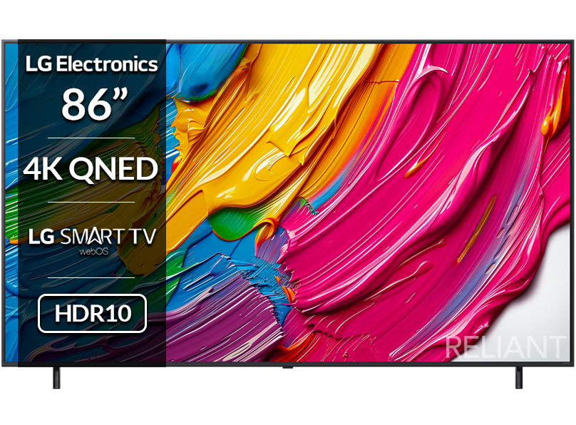 LG 86QNED80A6A 86" QNED80A 4K QNED Smart TV main product photo