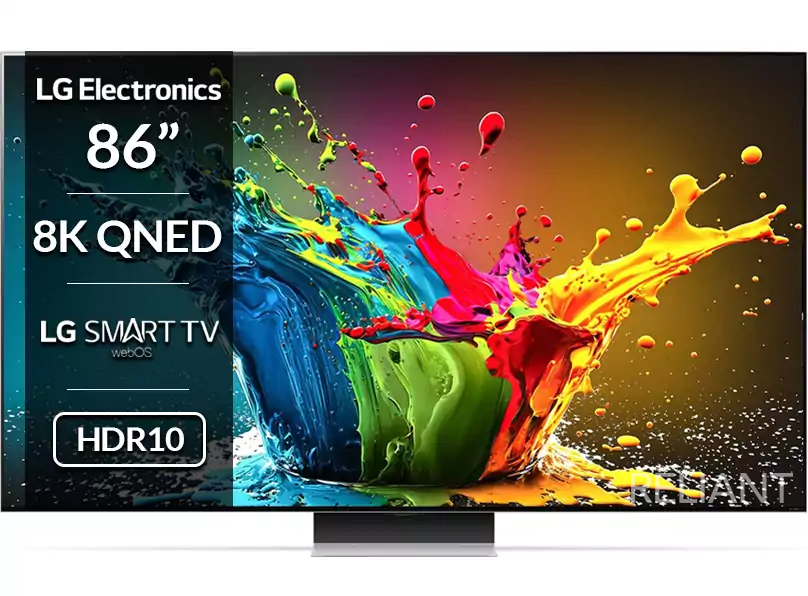 LG 86QNED99T9B 86" QNED99 8K QNED Smart TV main product photo
