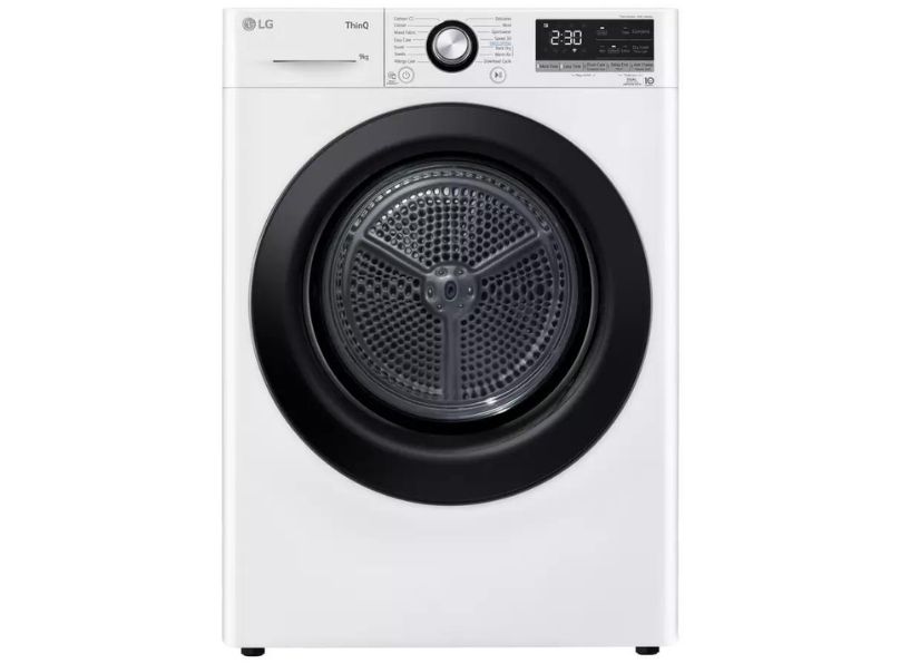 LG Electronics FDV309WN 9kg Tumble Dryer main product photo