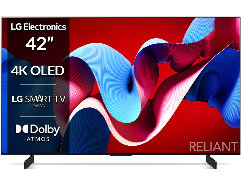 LG C4 42 Inch OLED evo 4K Smart TV - OLED42C44LA main product photo