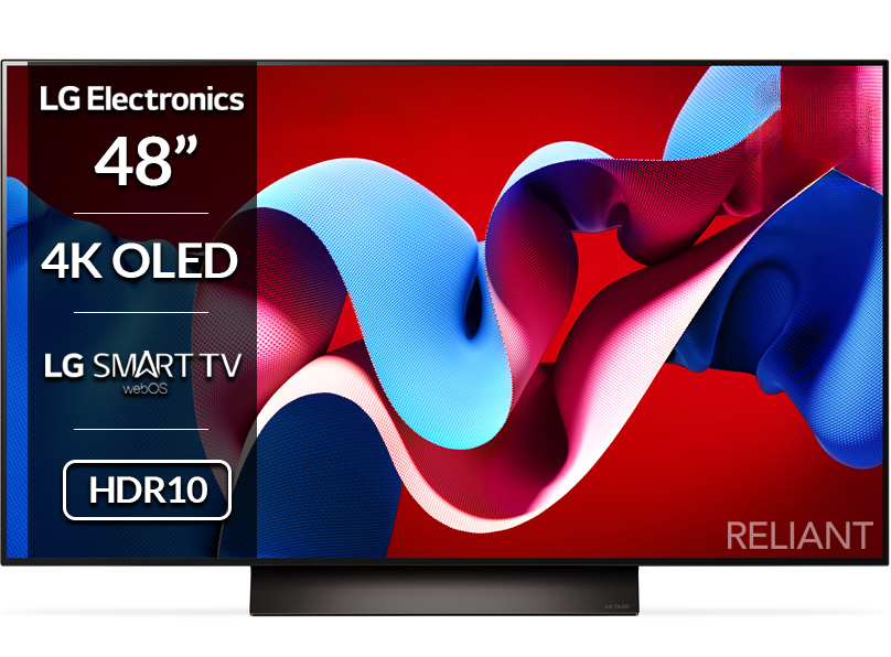 LG OLED48C46LA 48" evo C4 4K OLED Smart TV main product photo