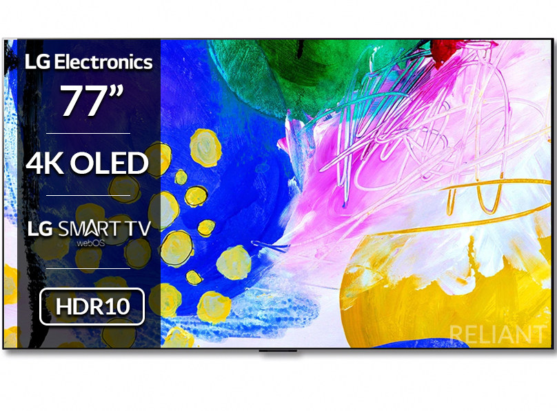 LG OLED77G26LA 77" OLED evo Gallery Edition G2 4K Smart TV main product photo