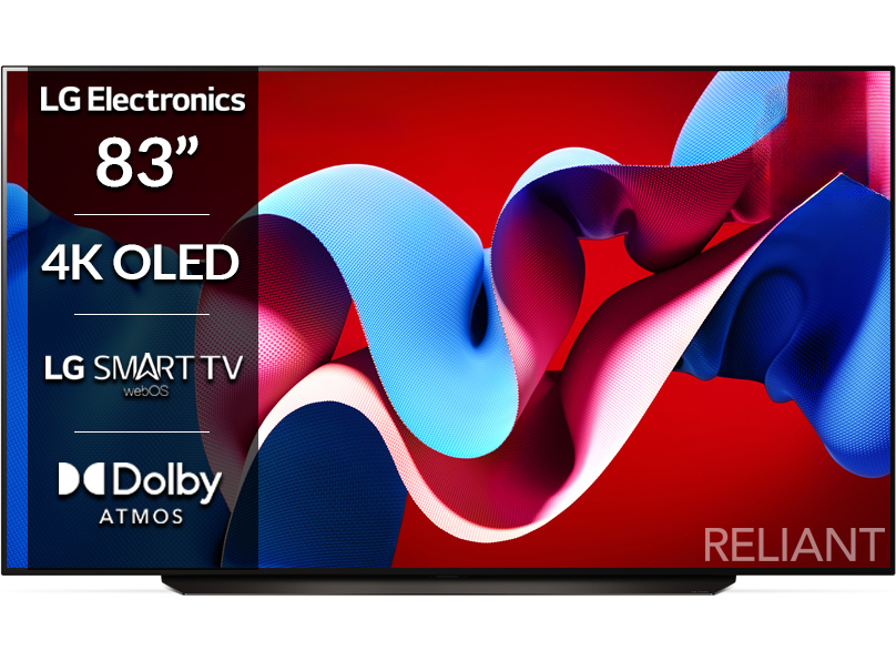 LG OLED83C44LA 83" evo C4 OLED 4K Smart TV main product photo