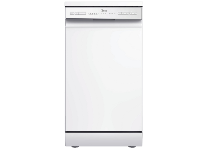 Midea MDWEF1034CW Freestanding Slimline Dishwasher main product photo