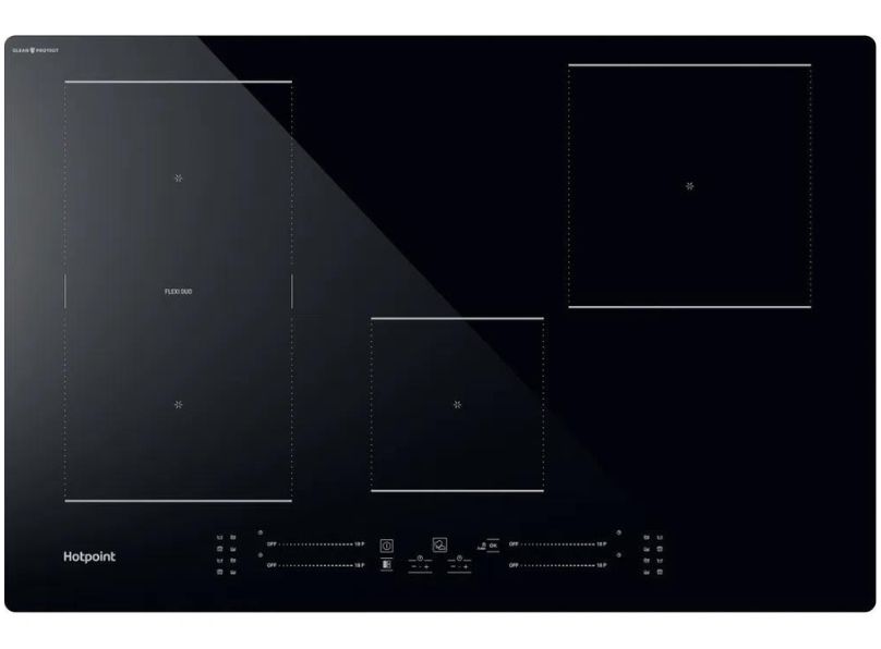 Hotpoint TS6477CPNE 77cm Induction Hob 1000021929 Hotpoint TS6477CPNE 77cm Induction Hob