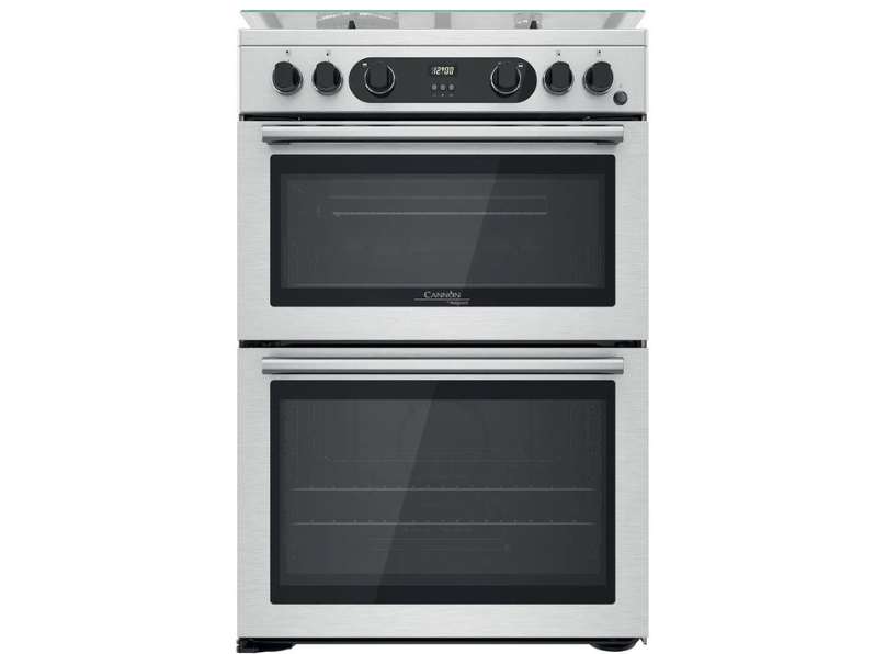 Hotpoint CD67G0CCX Gas Cooker With Double Oven 1000013993 Hotpoint CD67G0CCX Gas Cooker With Double Oven