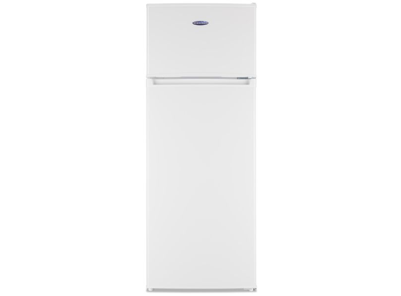 1000015222 IceKing FF218WE Top Mount Fridge Freezer