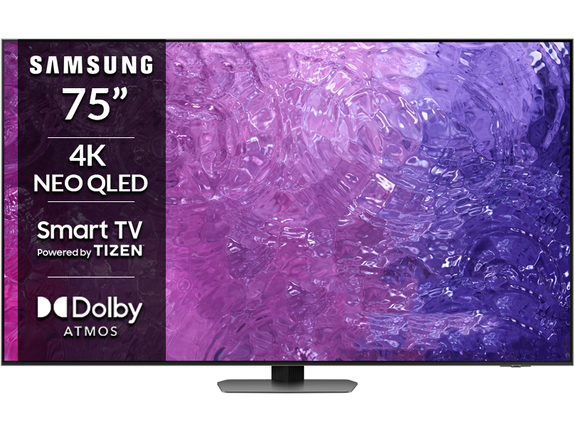1000017477 Samsung QE75QN90CATXXU 75’’ QN90C 4K Neo QLED Smart TV