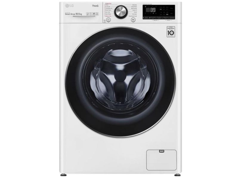 LG F6V1010WTSE 10.5kg 1600rpm Washing Machine with Turbowash 360 1000005545 LG F6V1010WTSE 10.5kg 1600rpm Washing Machine with Turbowash 360