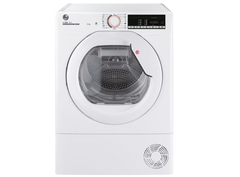 Hoover HLEH8A2TE 8kg Heat Pump Tumble Dryer 1000015108 Hoover HLEH8A2TE 8kg Heat Pump Tumble Dryer