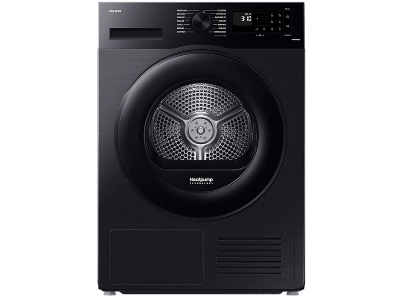 Samsung DV80CGC0B0ABEU 8kg Heat Pump Tumble Dryer main product photo