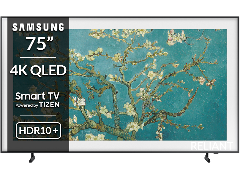 Samsung QE75LS03BG 75" LS03B The Frame 4K QLED Smart TV main product photo