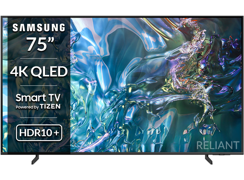 Samsung QE75Q60D 75" Q60D 4K QLED Smart TV main product photo