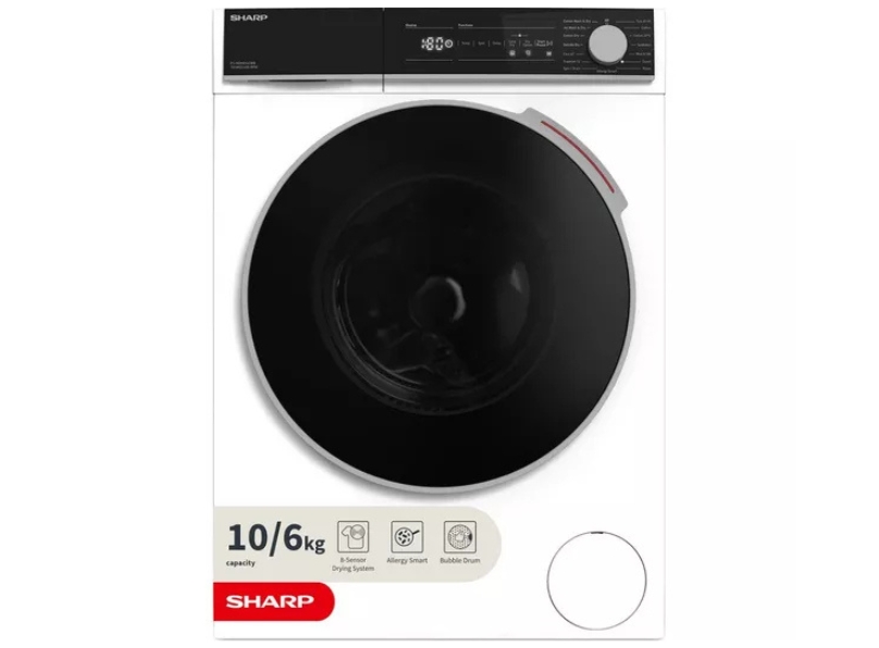 Sharp ESNDH014CWB 10kg/6kg Washer Dryer main product photo