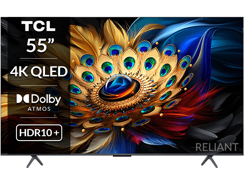 TCL 55C655K 55" C655K 4K QLED Smart TV main product photo