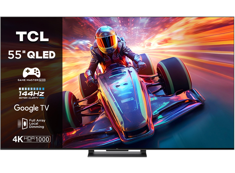 TCL C745K 55 Inch 4K QLED Smart TV - 55C745K main product photo