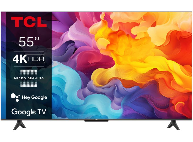 TCL P655 55 Inch 4K LED Smart TV - 55P655K main product photo