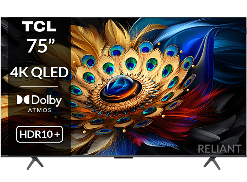 TCL 75C655K 75" C655K 4K QLED Smart TV main product photo