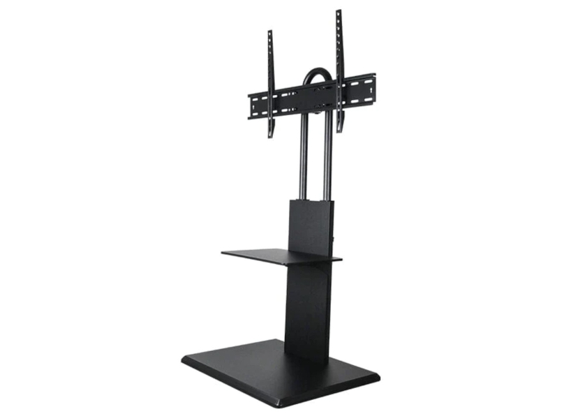 TTAP FS2-BLK Black Pedestal TV Stand VESA 600 x 400 main product photo