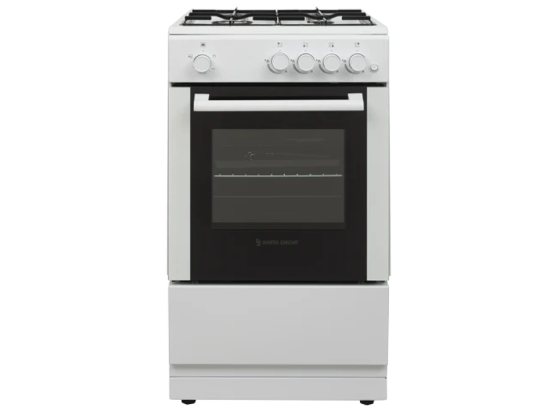 White Knight ATSCG50W 50cm Single Cavity Gas Cooker main product photo